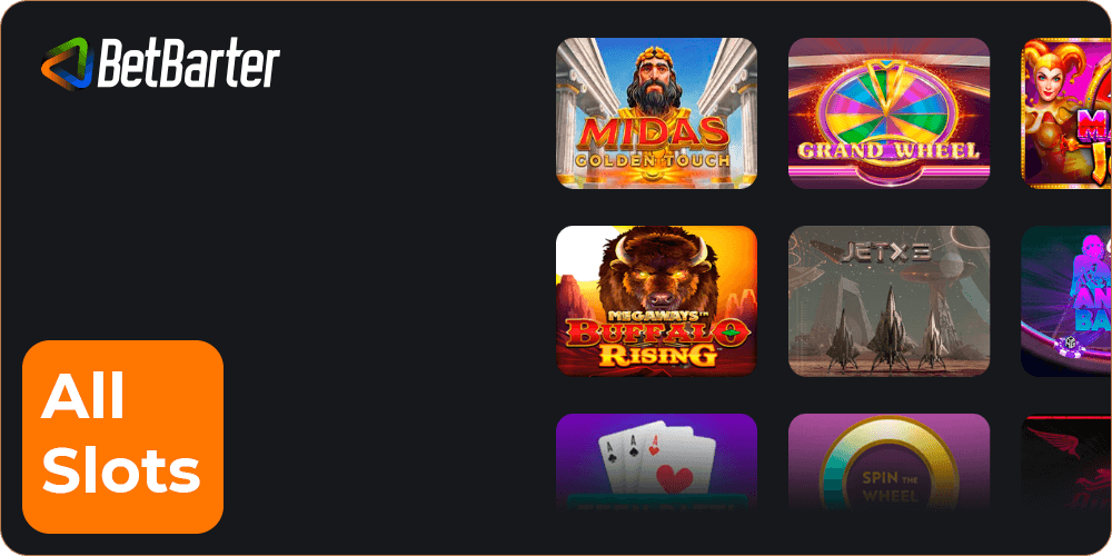 Betbarter Casino All Slots