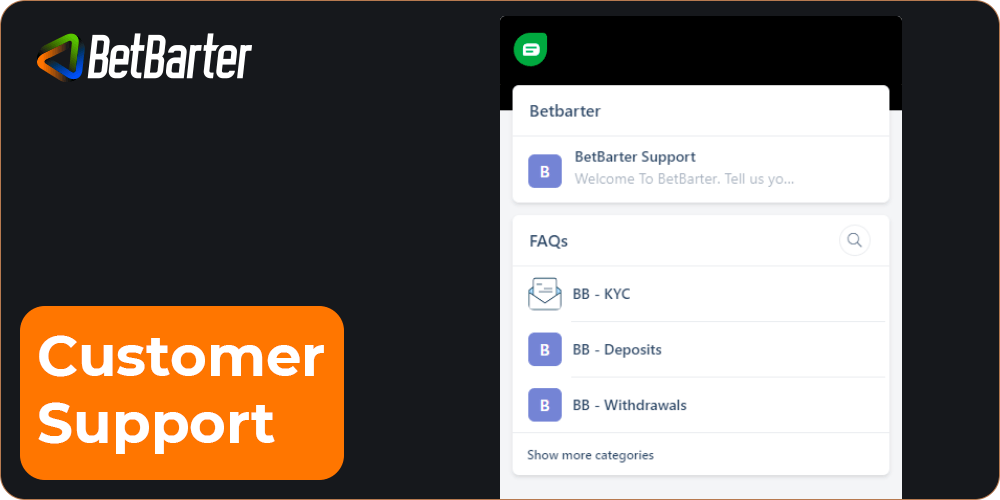 Betbarter Customer Support