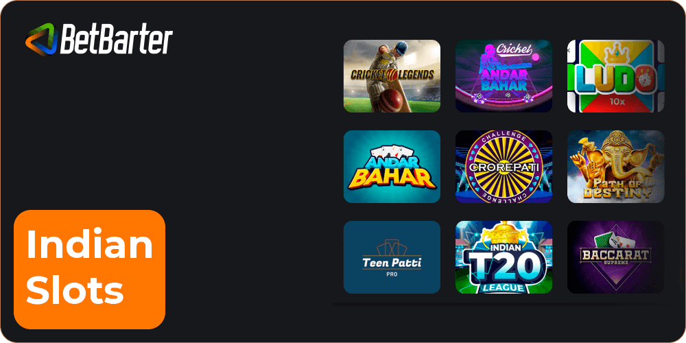 indian slots - betbarter casino